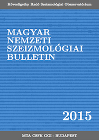 Magyar Nemzeti Szeizmológiai Bulletin 2015