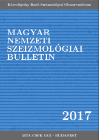 Magyar Nemzeti Szeizmológiai Bulletin 2017