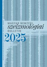 Magyar Nemzeti Szeizmológiai Bulletin 2025